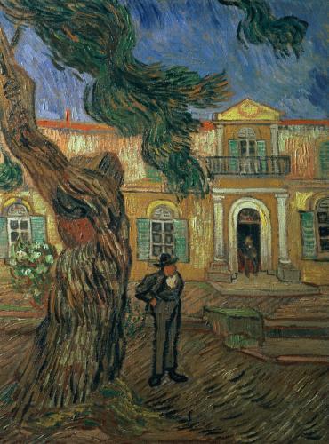 St. Pauls Hospital, St Remy, 1889 - Van Gogh Painting On Canvas